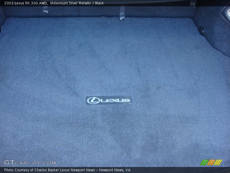 Millennium Silver Metallic / Black 2001 Lexus RX 300 AWD