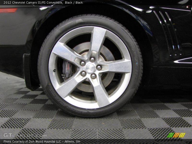 Black / Black 2012 Chevrolet Camaro SS/RS Convertible
