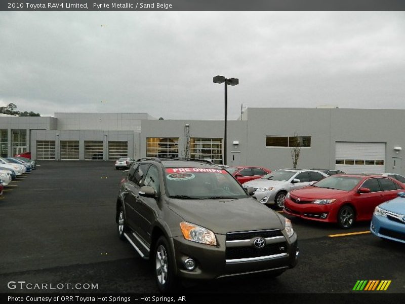Pyrite Metallic / Sand Beige 2010 Toyota RAV4 Limited
