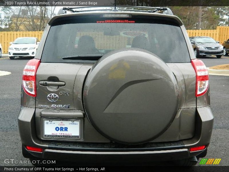 Pyrite Metallic / Sand Beige 2010 Toyota RAV4 Limited