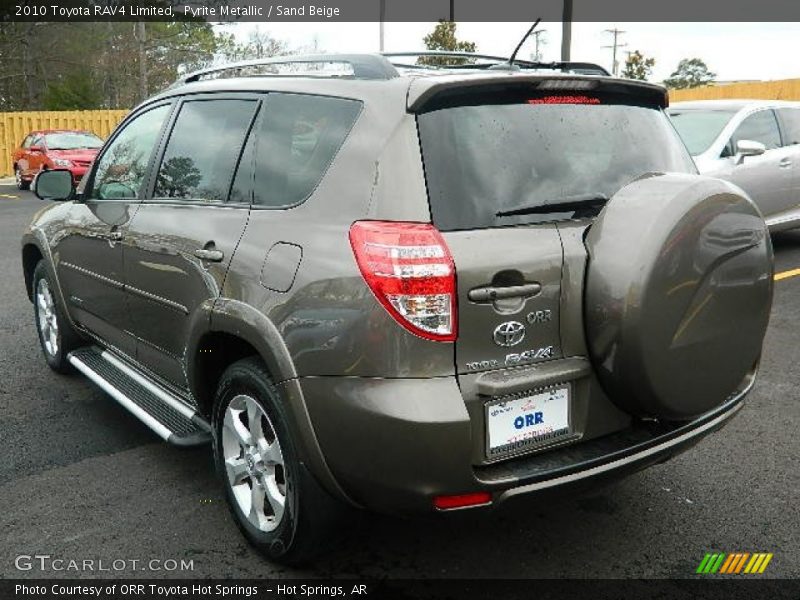 Pyrite Metallic / Sand Beige 2010 Toyota RAV4 Limited
