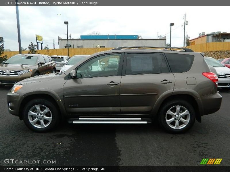 Pyrite Metallic / Sand Beige 2010 Toyota RAV4 Limited