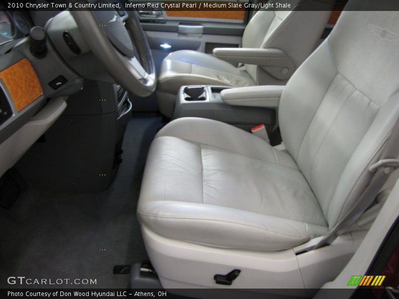 Inferno Red Crystal Pearl / Medium Slate Gray/Light Shale 2010 Chrysler Town & Country Limited