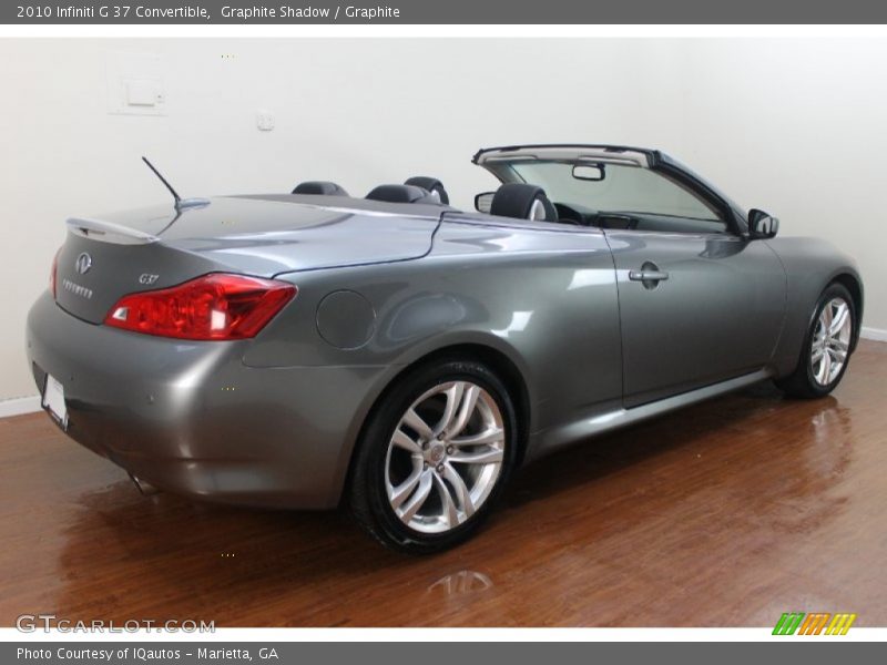 Graphite Shadow / Graphite 2010 Infiniti G 37 Convertible
