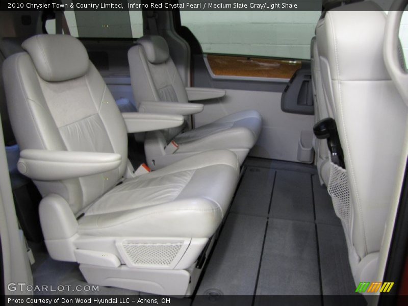Inferno Red Crystal Pearl / Medium Slate Gray/Light Shale 2010 Chrysler Town & Country Limited