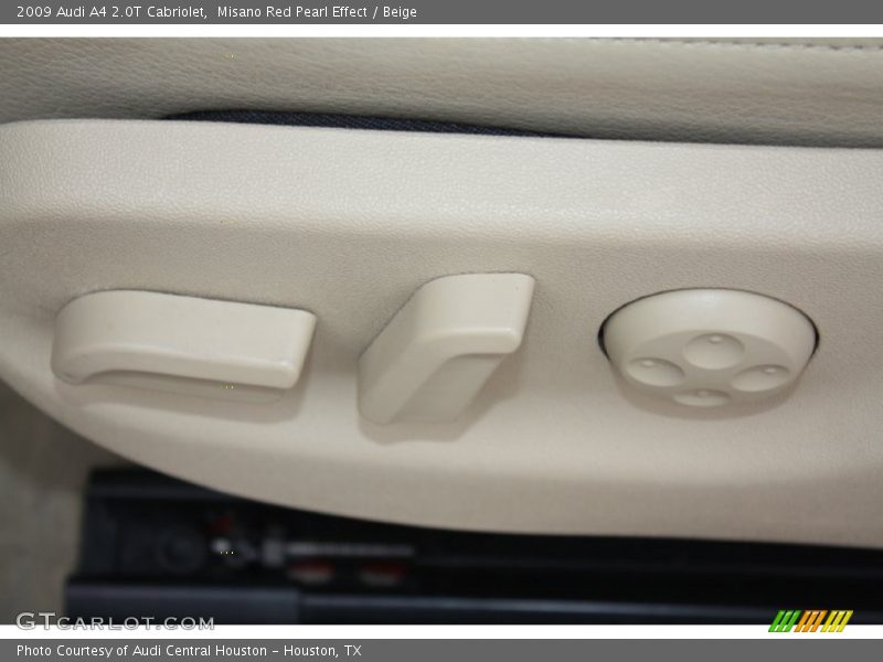Misano Red Pearl Effect / Beige 2009 Audi A4 2.0T Cabriolet