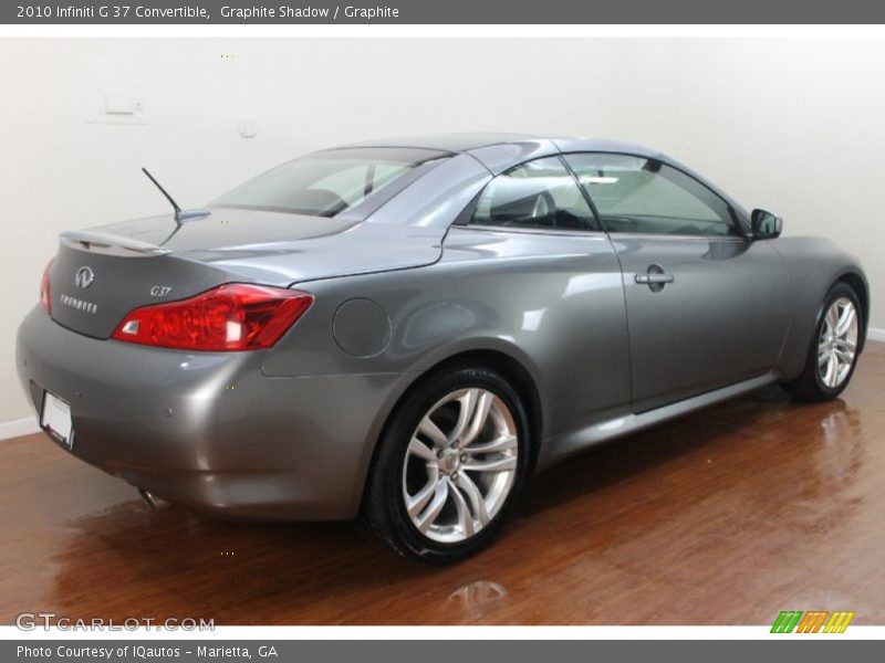 Graphite Shadow / Graphite 2010 Infiniti G 37 Convertible