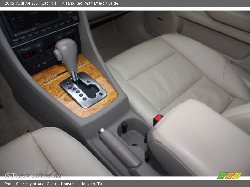 Misano Red Pearl Effect / Beige 2009 Audi A4 2.0T Cabriolet