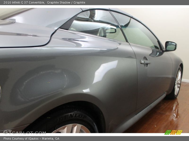 Graphite Shadow / Graphite 2010 Infiniti G 37 Convertible