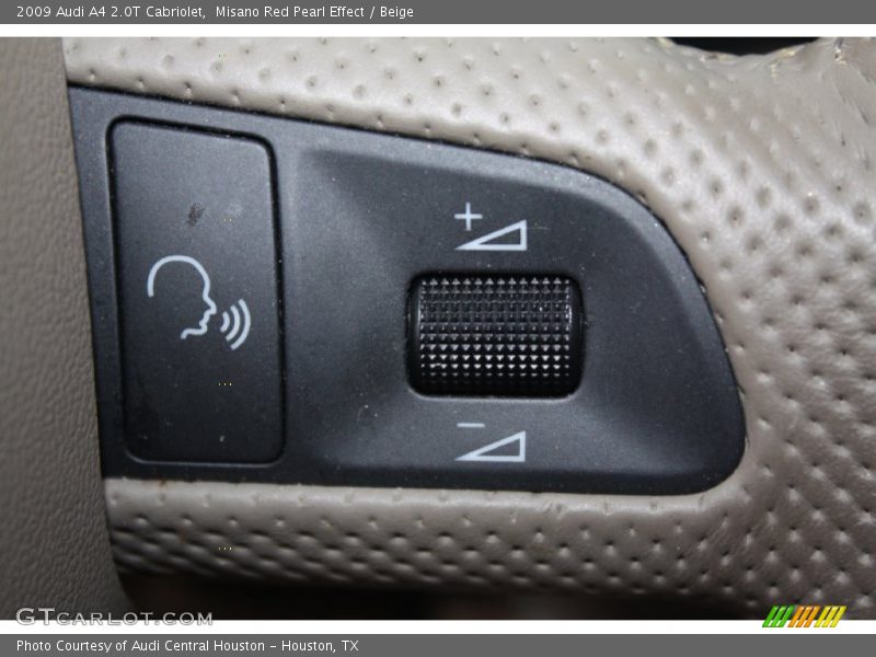 Misano Red Pearl Effect / Beige 2009 Audi A4 2.0T Cabriolet