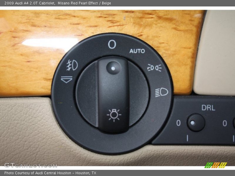 Misano Red Pearl Effect / Beige 2009 Audi A4 2.0T Cabriolet