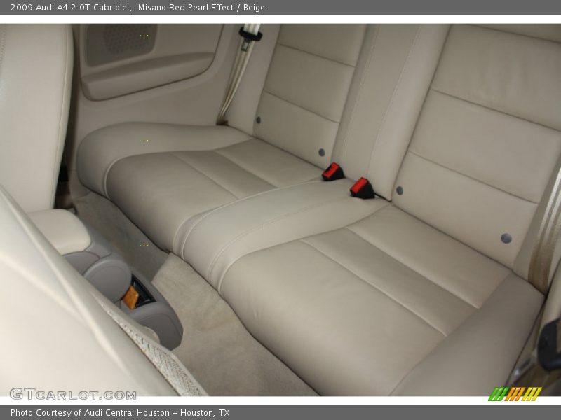 Misano Red Pearl Effect / Beige 2009 Audi A4 2.0T Cabriolet