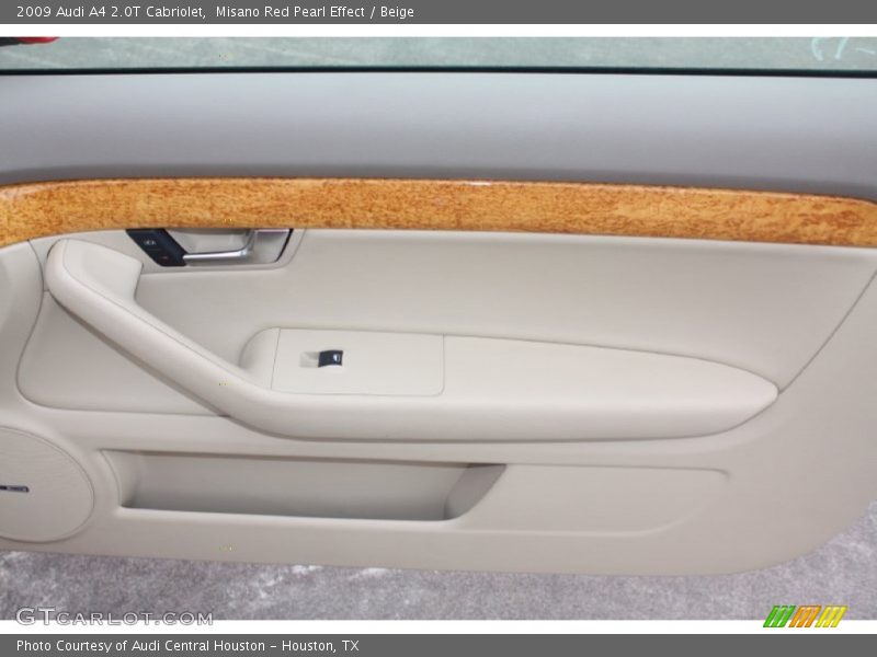Misano Red Pearl Effect / Beige 2009 Audi A4 2.0T Cabriolet
