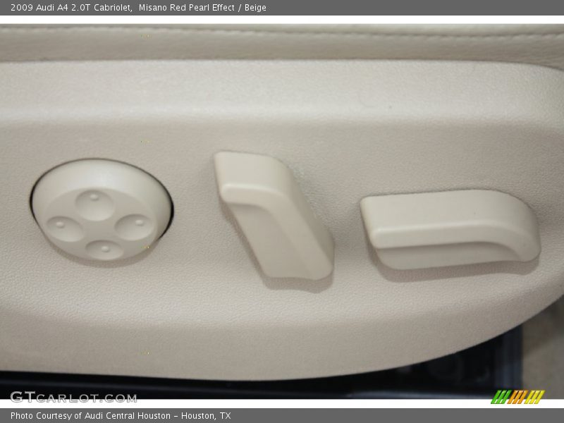 Misano Red Pearl Effect / Beige 2009 Audi A4 2.0T Cabriolet