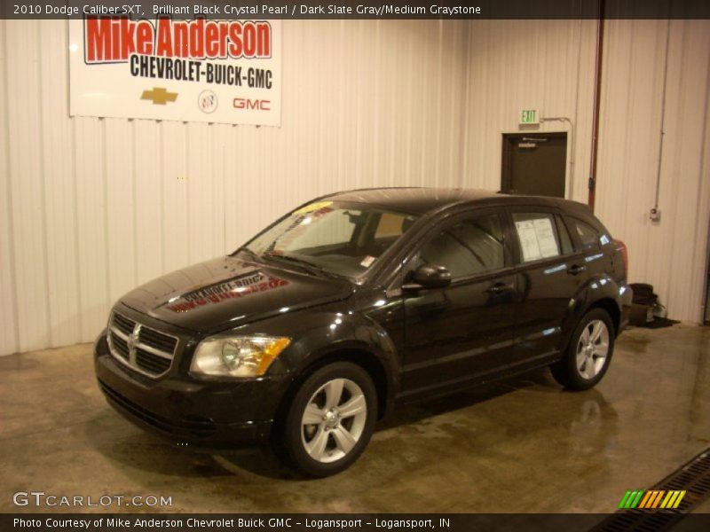Brilliant Black Crystal Pearl / Dark Slate Gray/Medium Graystone 2010 Dodge Caliber SXT