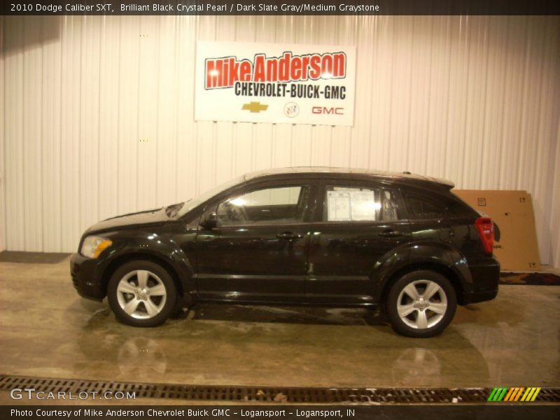 Brilliant Black Crystal Pearl / Dark Slate Gray/Medium Graystone 2010 Dodge Caliber SXT