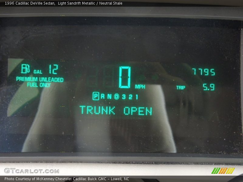  1996 DeVille Sedan Sedan Gauges