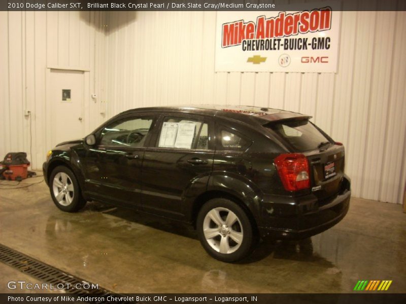 Brilliant Black Crystal Pearl / Dark Slate Gray/Medium Graystone 2010 Dodge Caliber SXT