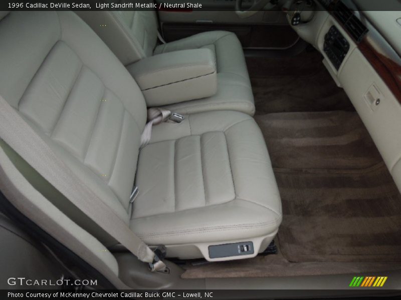 Front Seat of 1996 DeVille Sedan