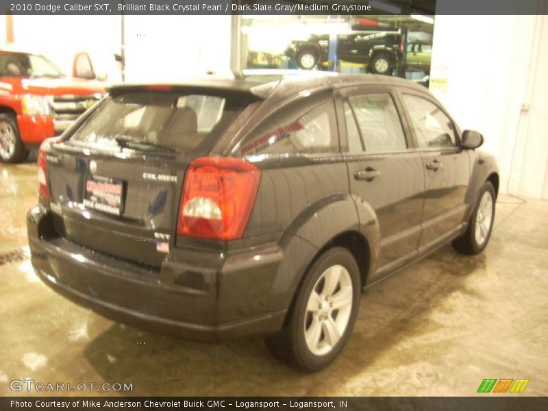 Brilliant Black Crystal Pearl / Dark Slate Gray/Medium Graystone 2010 Dodge Caliber SXT