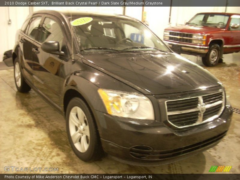 Brilliant Black Crystal Pearl / Dark Slate Gray/Medium Graystone 2010 Dodge Caliber SXT