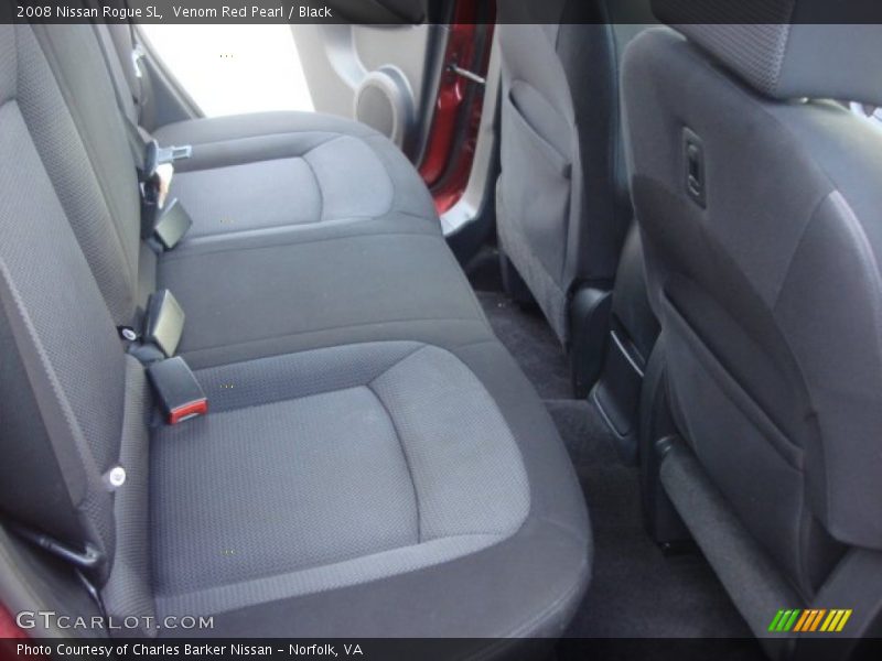 Venom Red Pearl / Black 2008 Nissan Rogue SL
