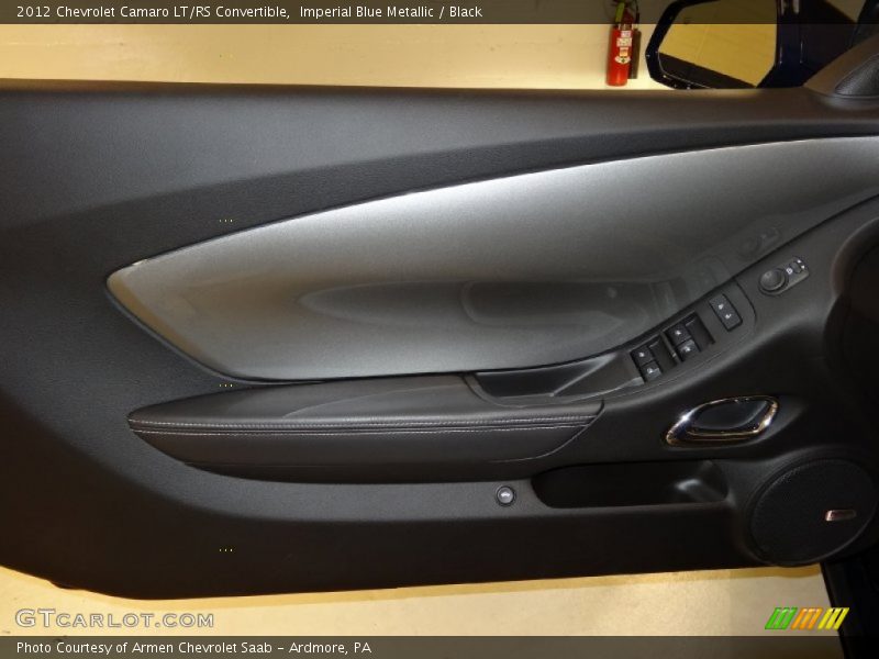 Imperial Blue Metallic / Black 2012 Chevrolet Camaro LT/RS Convertible