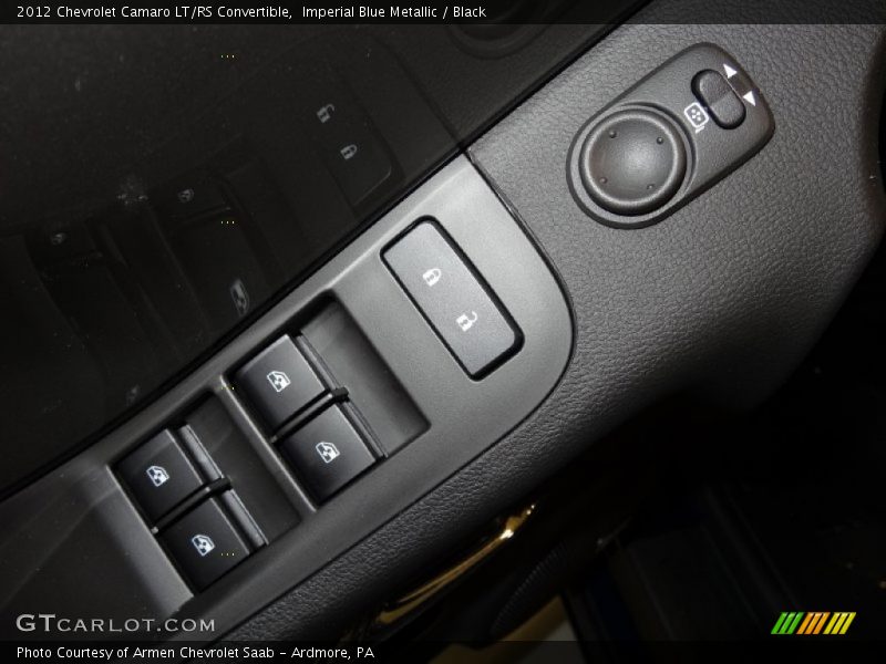 Imperial Blue Metallic / Black 2012 Chevrolet Camaro LT/RS Convertible