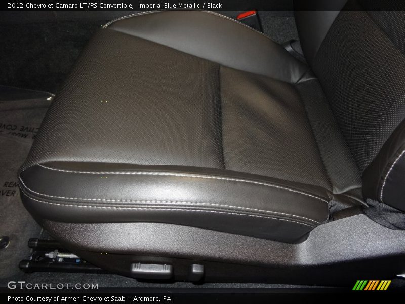 Imperial Blue Metallic / Black 2012 Chevrolet Camaro LT/RS Convertible