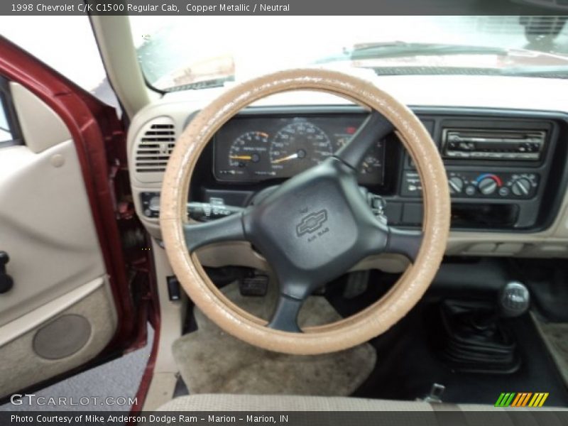 Copper Metallic / Neutral 1998 Chevrolet C/K C1500 Regular Cab