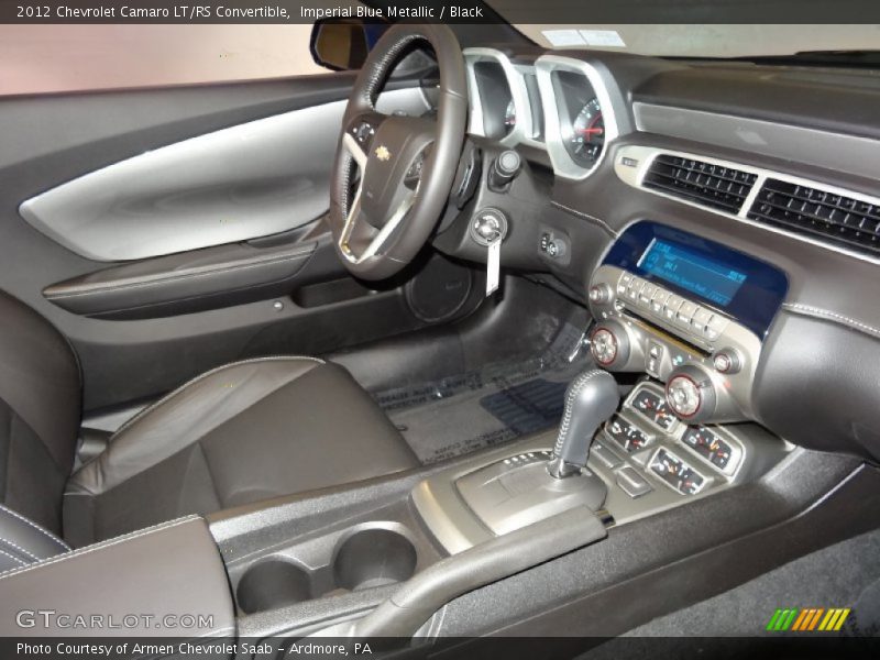 Imperial Blue Metallic / Black 2012 Chevrolet Camaro LT/RS Convertible