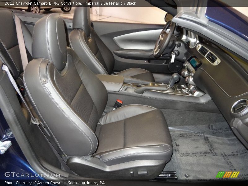 Imperial Blue Metallic / Black 2012 Chevrolet Camaro LT/RS Convertible