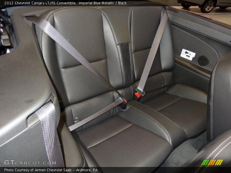 Imperial Blue Metallic / Black 2012 Chevrolet Camaro LT/RS Convertible
