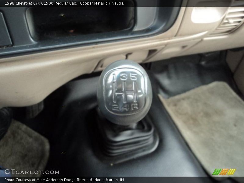  1998 C/K C1500 Regular Cab 5 Speed Manual Shifter