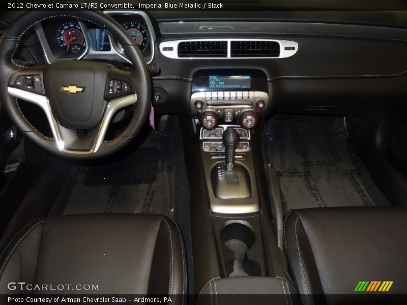 Imperial Blue Metallic / Black 2012 Chevrolet Camaro LT/RS Convertible