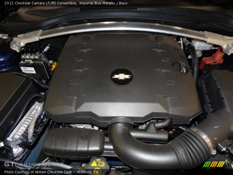 Imperial Blue Metallic / Black 2012 Chevrolet Camaro LT/RS Convertible