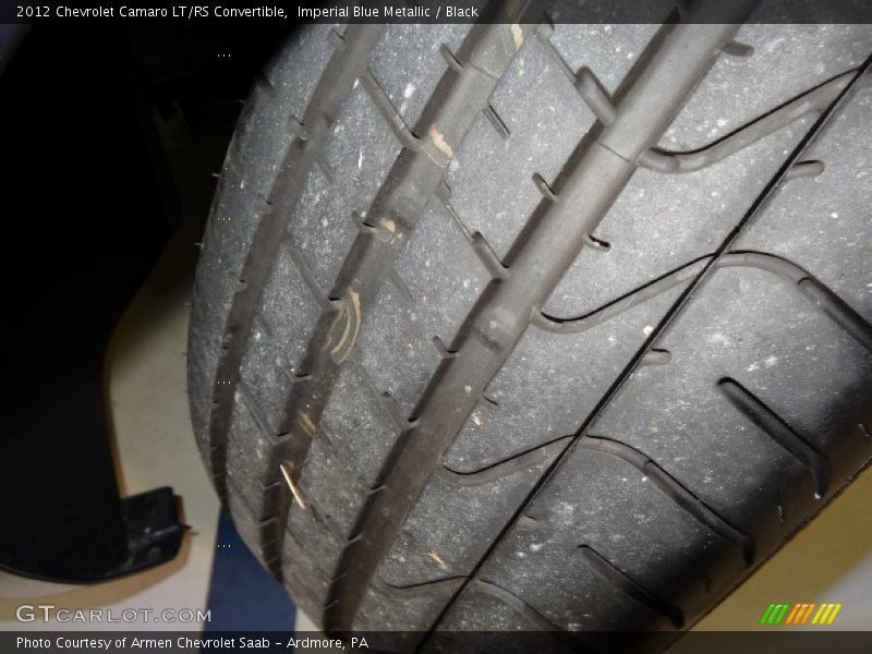 Imperial Blue Metallic / Black 2012 Chevrolet Camaro LT/RS Convertible