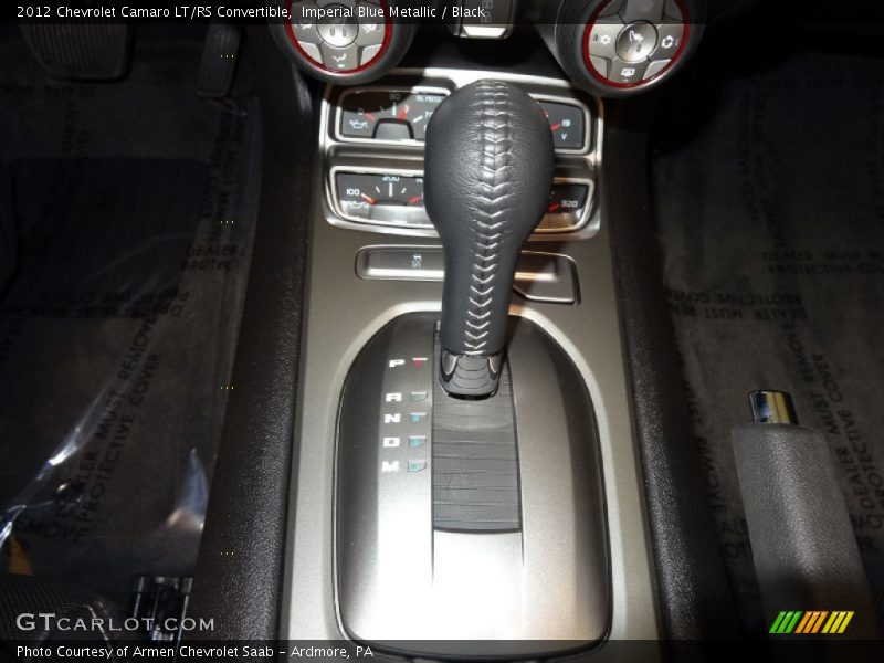 Imperial Blue Metallic / Black 2012 Chevrolet Camaro LT/RS Convertible