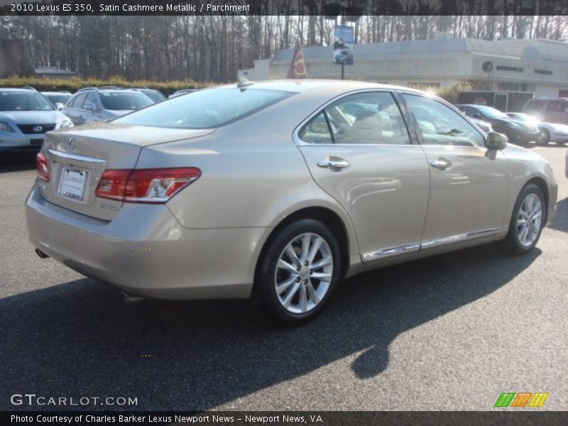 Satin Cashmere Metallic / Parchment 2010 Lexus ES 350