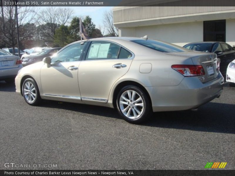 Satin Cashmere Metallic / Parchment 2010 Lexus ES 350