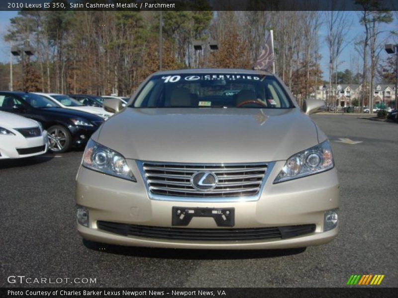 Satin Cashmere Metallic / Parchment 2010 Lexus ES 350