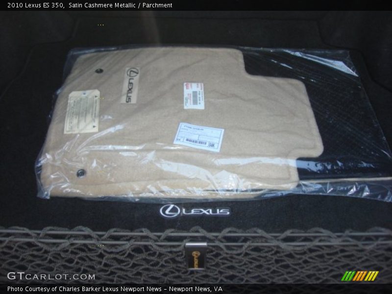 Satin Cashmere Metallic / Parchment 2010 Lexus ES 350