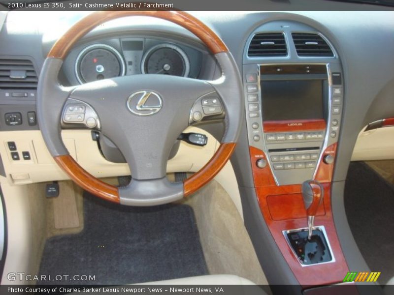 Satin Cashmere Metallic / Parchment 2010 Lexus ES 350
