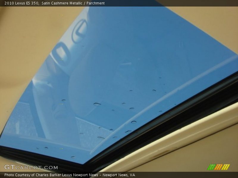 Satin Cashmere Metallic / Parchment 2010 Lexus ES 350