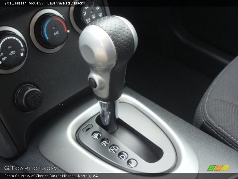 Cayenne Red / Black 2011 Nissan Rogue SV