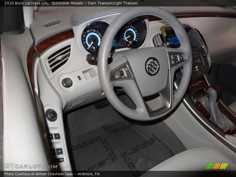 Quicksilver Metallic / Dark Titanium/Light Titanium 2010 Buick LaCrosse CXL