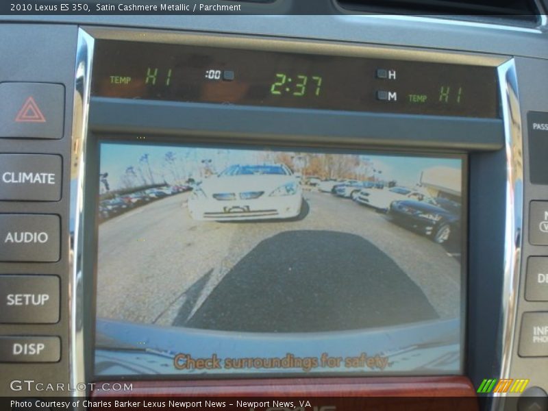 Satin Cashmere Metallic / Parchment 2010 Lexus ES 350