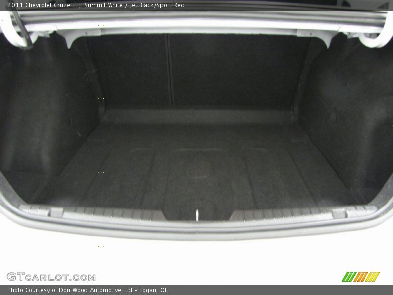 Summit White / Jet Black/Sport Red 2011 Chevrolet Cruze LT