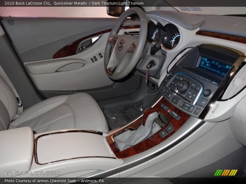 Quicksilver Metallic / Dark Titanium/Light Titanium 2010 Buick LaCrosse CXL