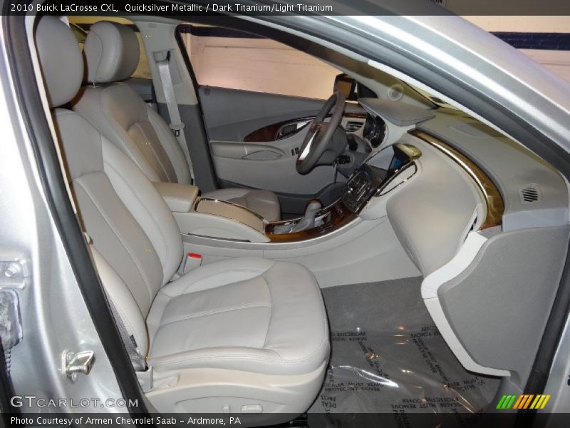 Quicksilver Metallic / Dark Titanium/Light Titanium 2010 Buick LaCrosse CXL